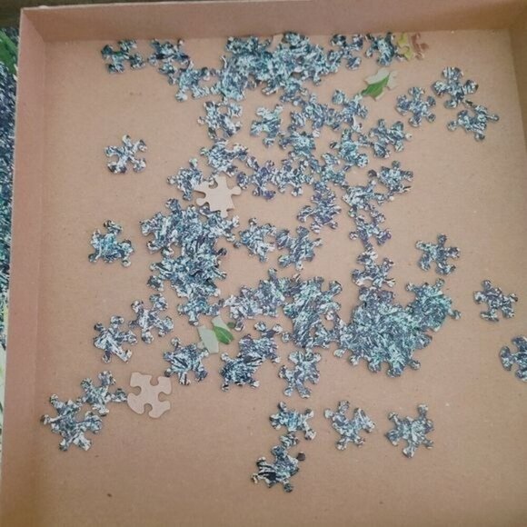 Vintage 90s 1994 Magic Eye 3-D Illusions 550 Piece Jigsaw Puzzle Ceaco no 2200-8 - Picture 2 of 11